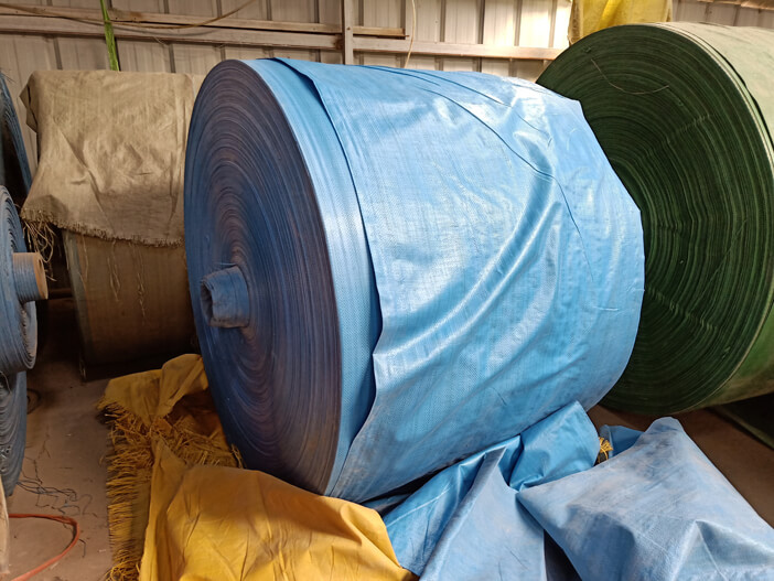 蓝色编织袋 蛇皮袋